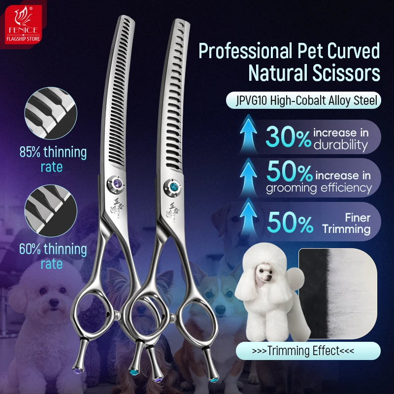 Grooming Scissors - Ciseaux de toilettage pour chiens Fenice