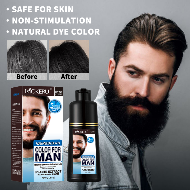 Shaving Cream - Nouveau shampooing pour barbe et teinture