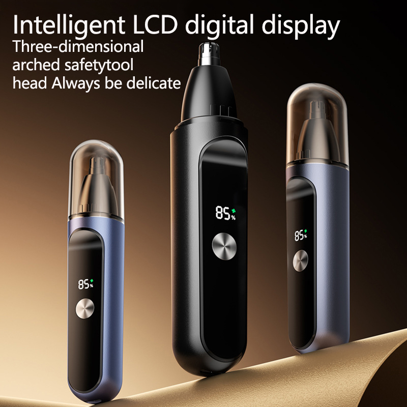 Nose Trimmer - Tondeuse électrique pour le nez, affichage