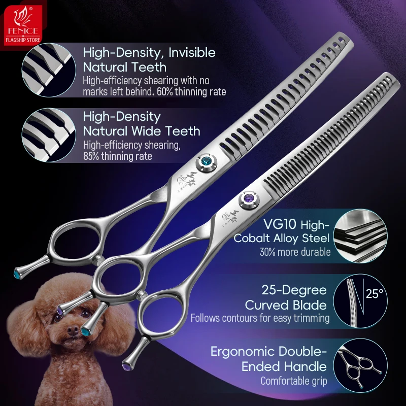 Ciseaux de toilettage pour chi - Grooming Scissors avis et prix