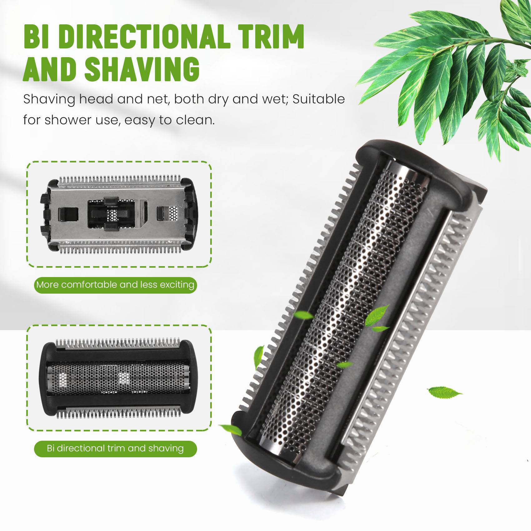 Lot de 5 têtes de rasoir de re - Body Trimmer avis et prix