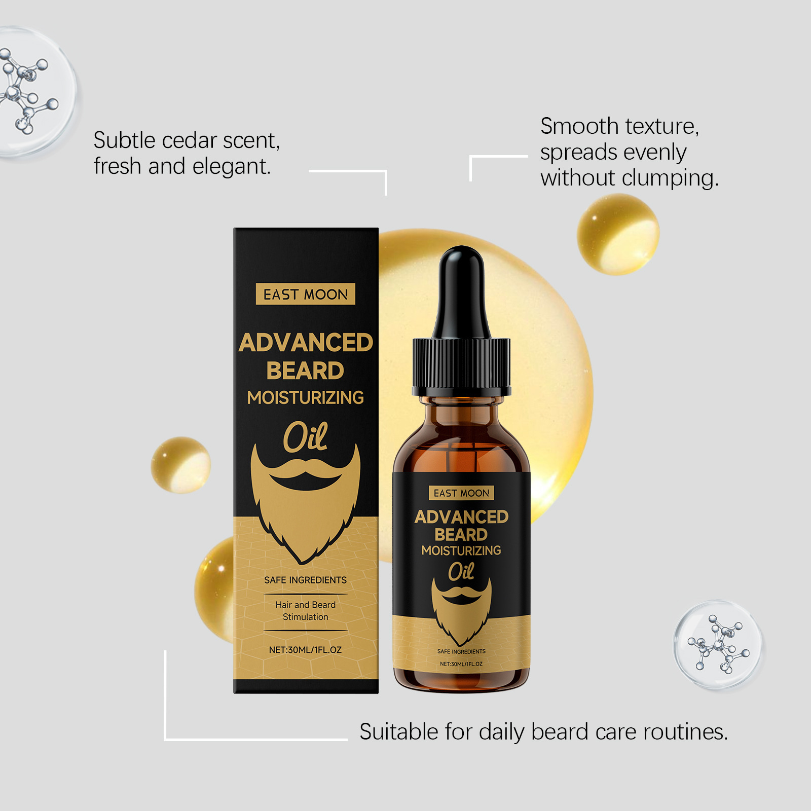 Huile de croissance pour barbe - Beard Oil avis et prix