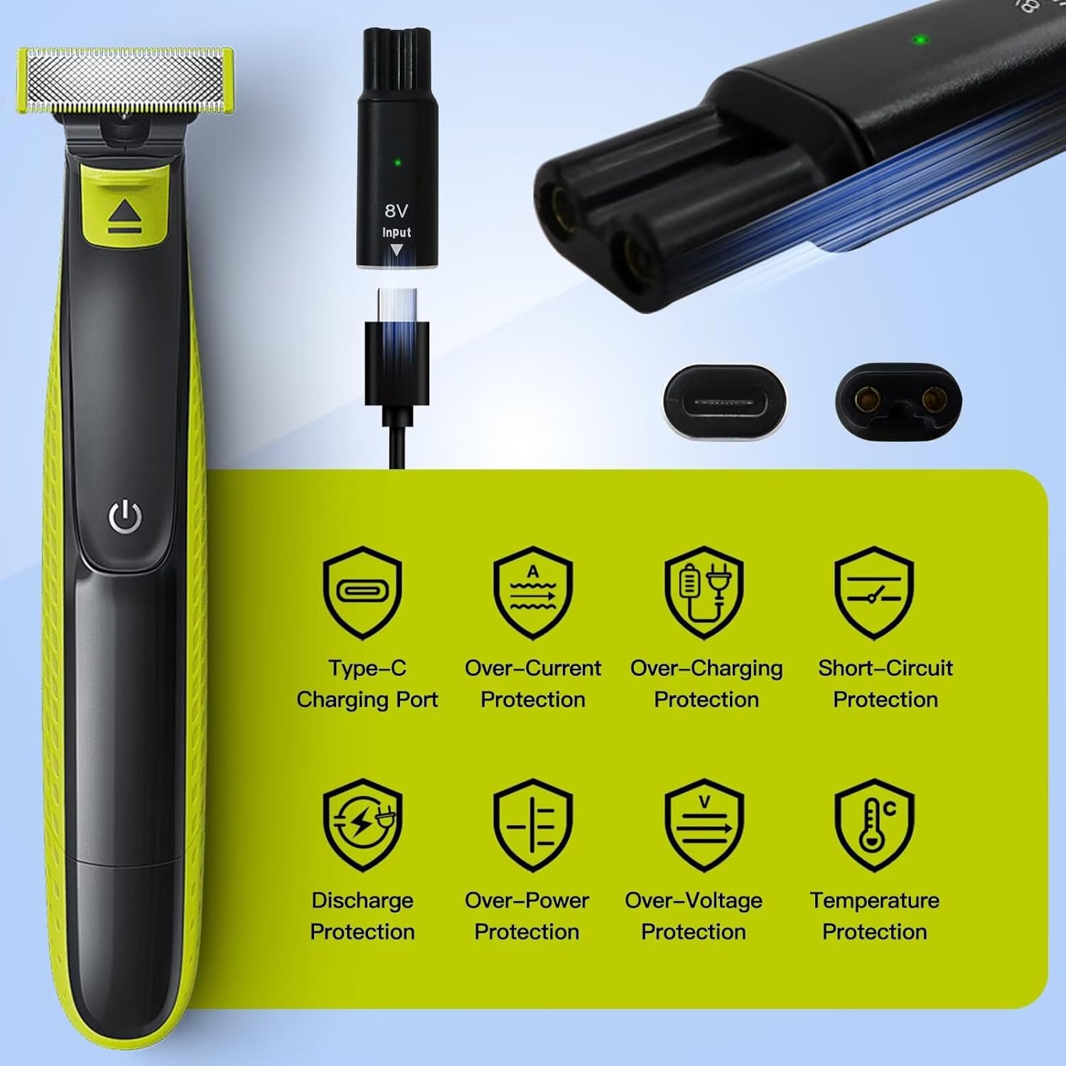 Adaptateur de chargeur de raso - Electric Razor avis et prix