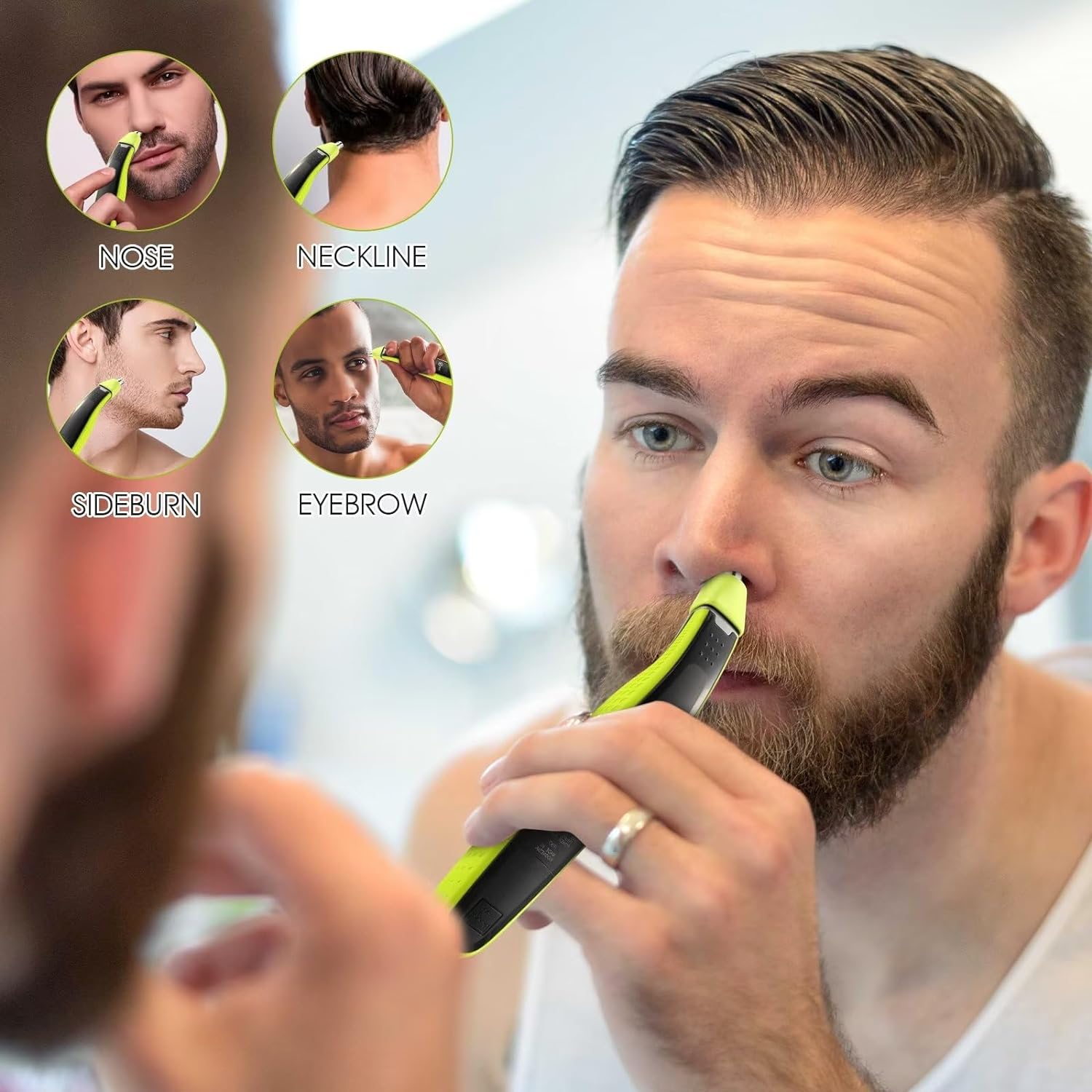 YUKU nez tondeuse lames de rec - Electric Razor avis et prix