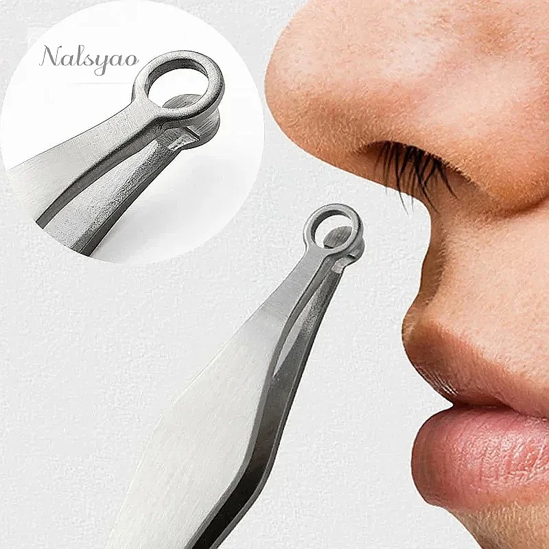 Pince à épiler en acier inoxyd - Nose Trimmer avis et prix