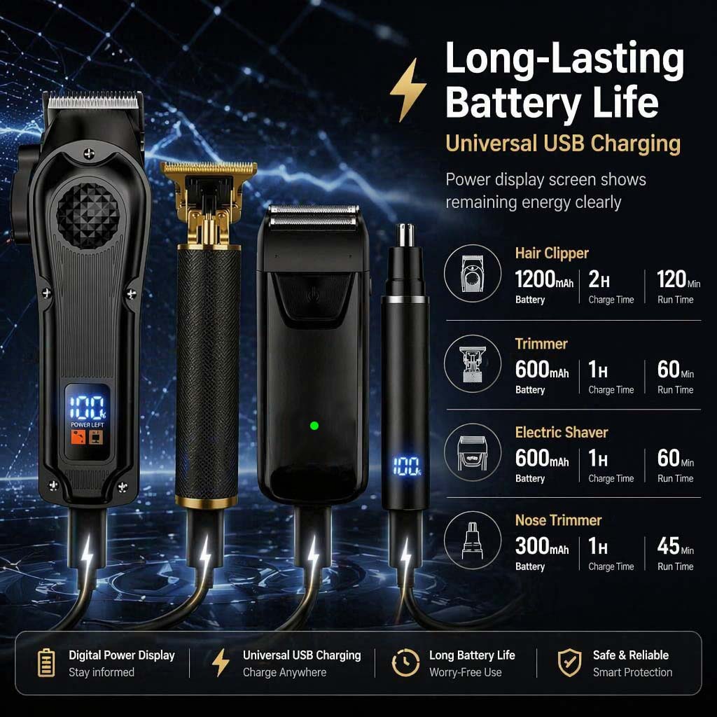 Tondeuse à cheveux 4-en-1 pour - Electric Shaver Rotary avis et prix