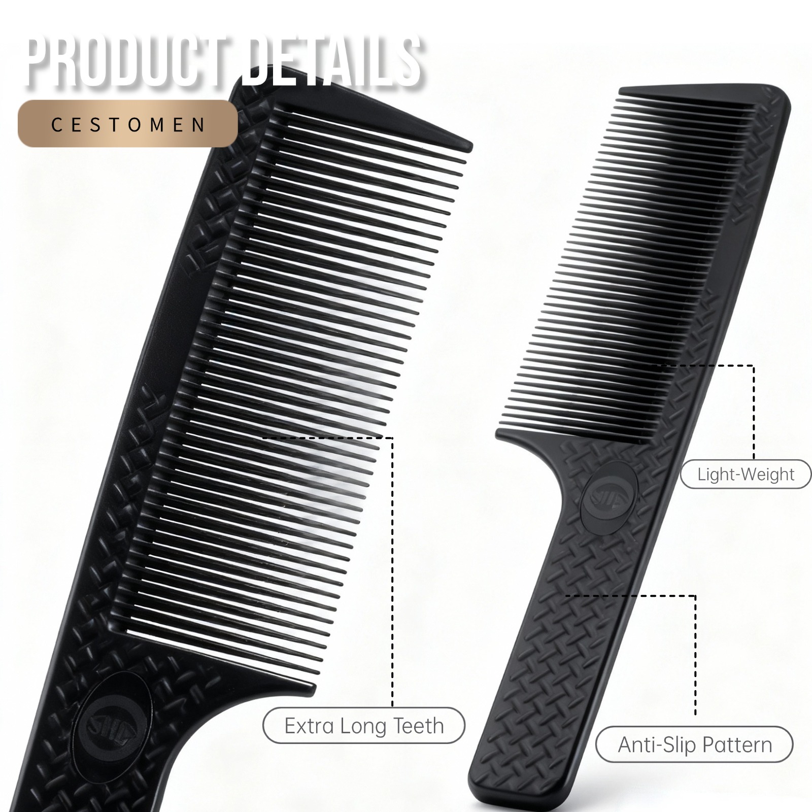 Ensemble de 3 peignes professi - Men'S Grooming Hairstyles avis et prix