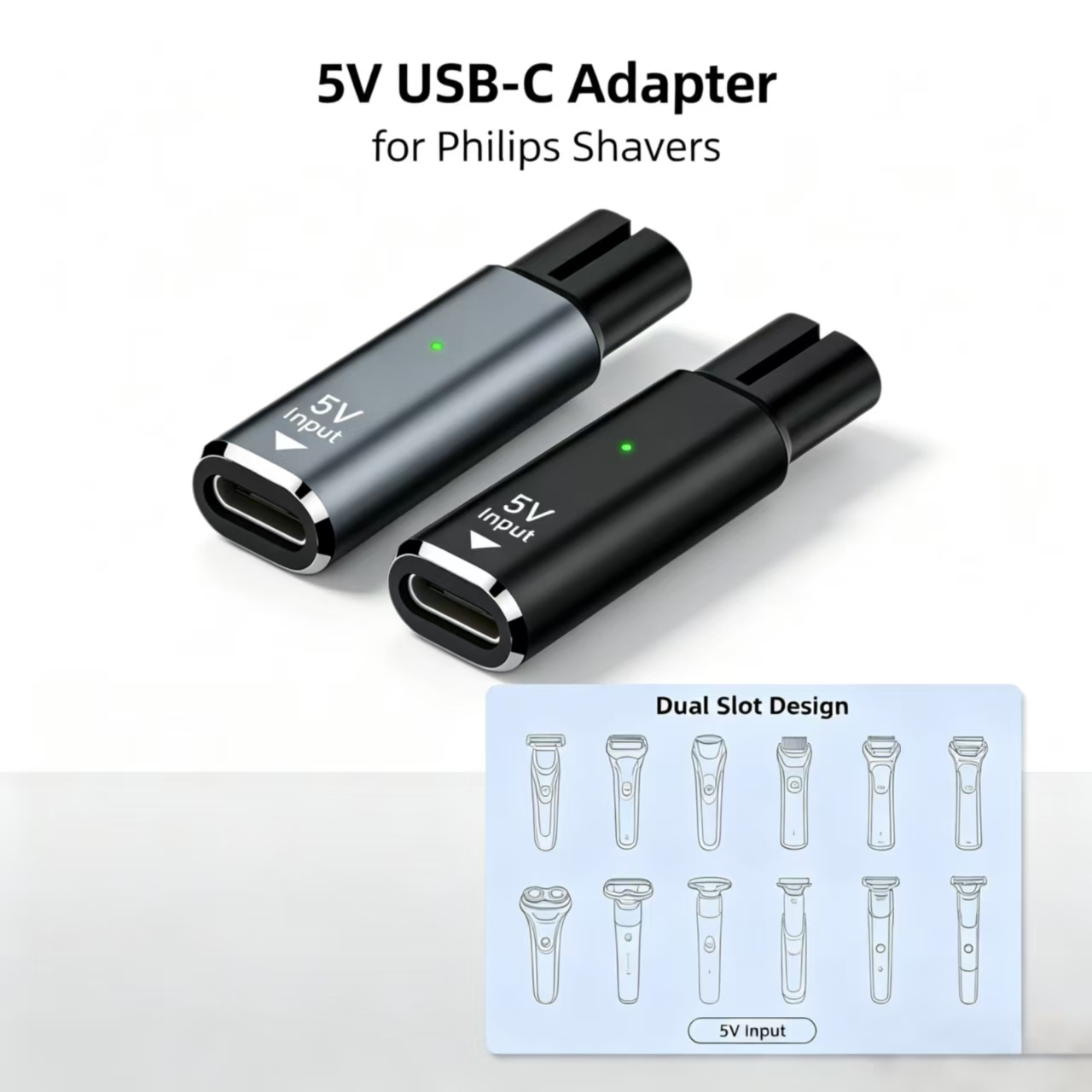 Adaptateur femelle Type-C 5V v - Electric Shaver Rotary avis et prix
