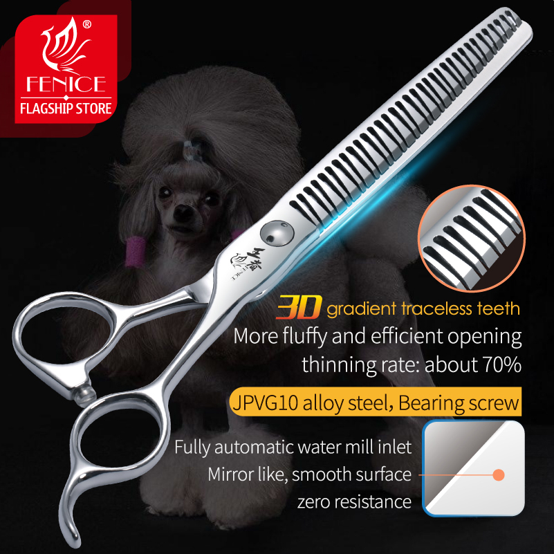 Fenice 7 pouces 3D dégradé san - Grooming Scissors avis et prix
