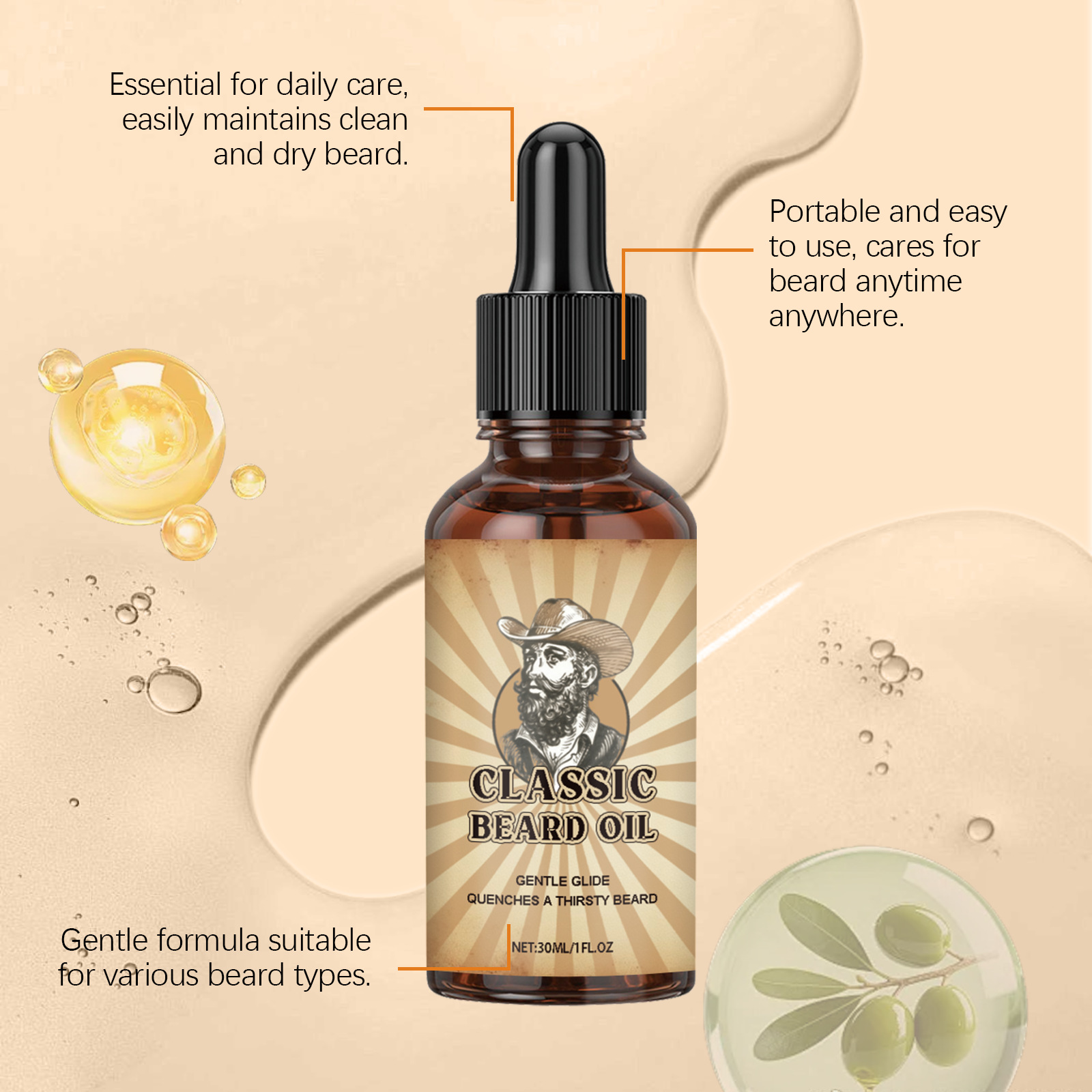 L'huile essentielle de soin de - Beard Oil avis et prix