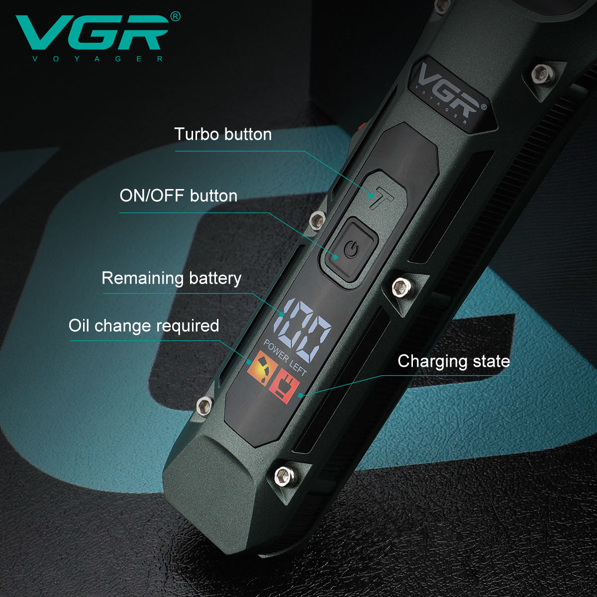 VGR V-696 nouveau métal popula - Electric Shaver Rotary avis et prix